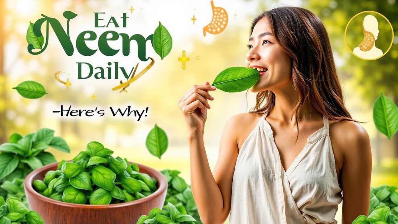 Top 6 healthy advantages of eating neem leaves daily 1 Advantages of eating neem leaves