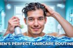 Haircare routine for men