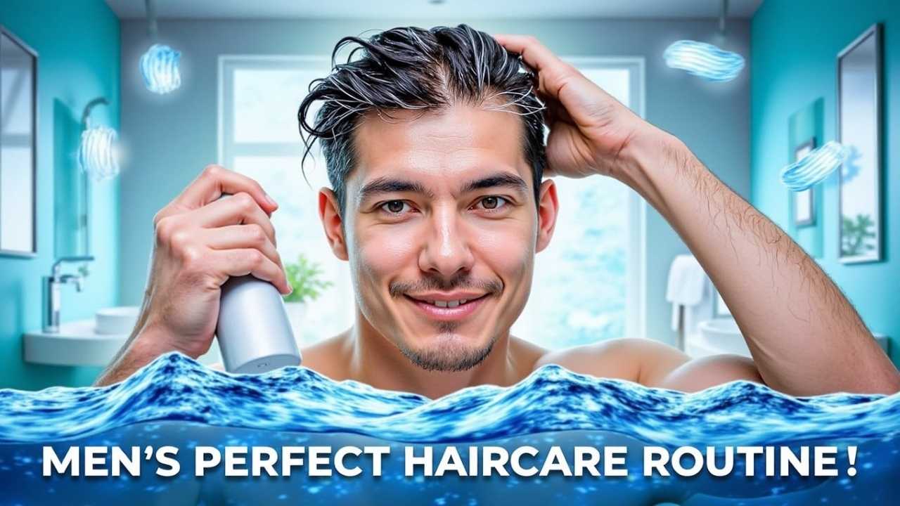 Must try haircare routine for men: 10 steps for healthy hair 1 Haircare routine for men