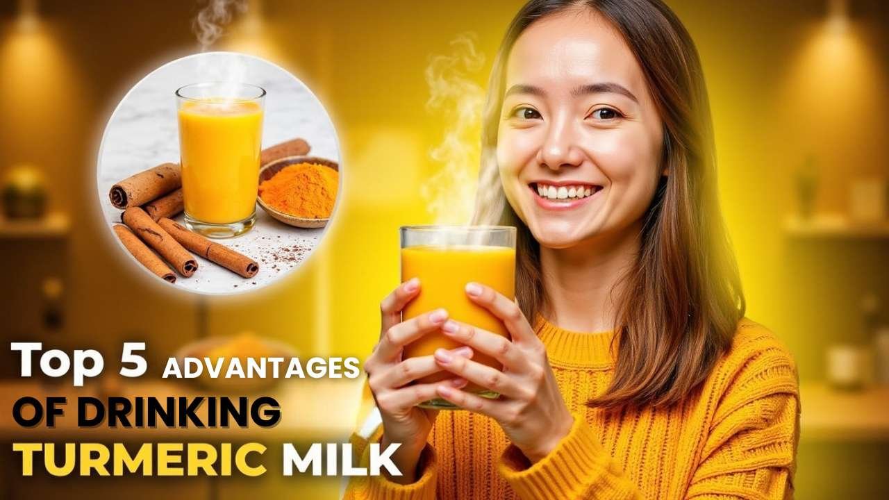 Top 5 powerful health advantages of drinking turmeric milk 1 Advantages of drinking turmeric milk